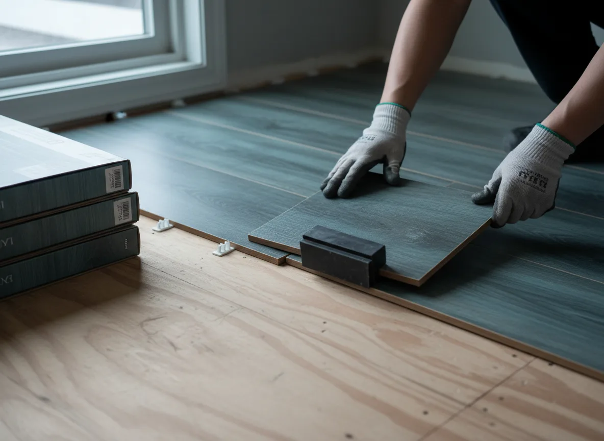 Luxury Vinyl Plank Installation company in Prairieburg, IA